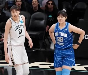 中国两人征战新季WNBA：李月汝韩旭进大名单 冉珂嘉被选中未赴美