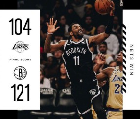 华体会-老将小兵齐闪耀！篮网力克湖人 KD倒下后4胜6负