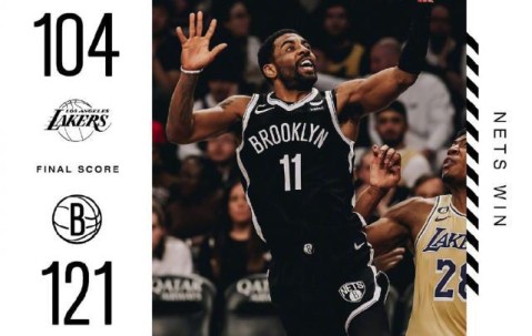 华体会-老将小兵齐闪耀！篮网力克湖人 KD倒下后4胜6负